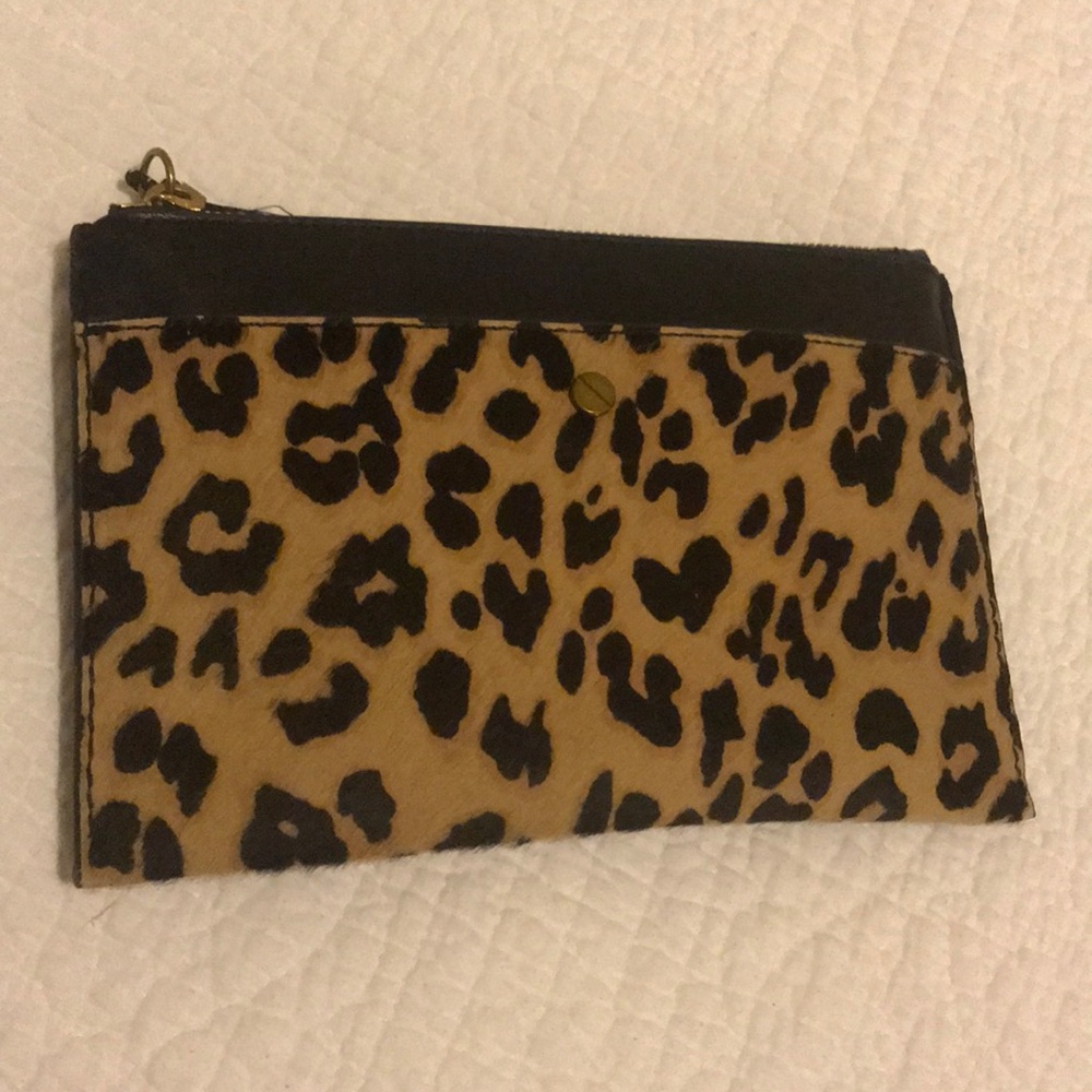 Leopard clutch!